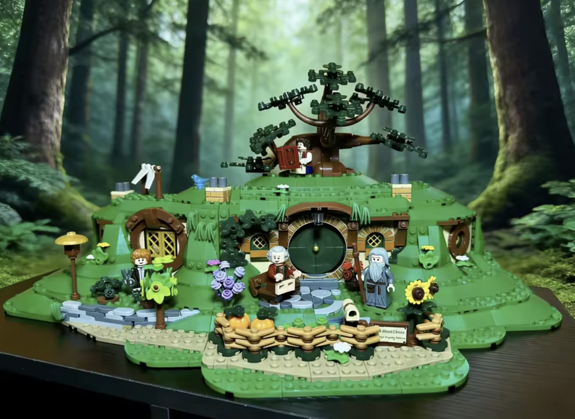 10354 MOC The Lord of the Rings: The Shire Building Blocks Icons 2017pcs