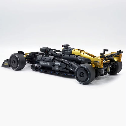 MK6023 MOC APXGP F1 "Black Gold" Racing Car Building Blocks Technic 1969pcs Boxed Edition