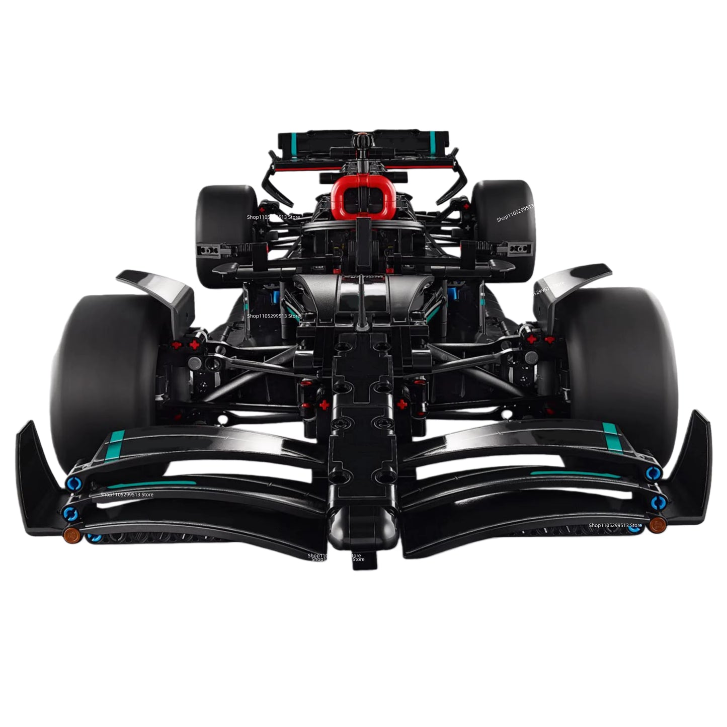 42171 MOC Mercedes-AMG F1 W14 E Performance Building Blocks Technic 1643pcs