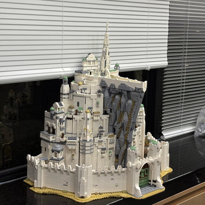 11377 MOC The Lord of the Rings: Minas Tirith with 10 Mini Figures Building Blocks LOTR 8278pcs