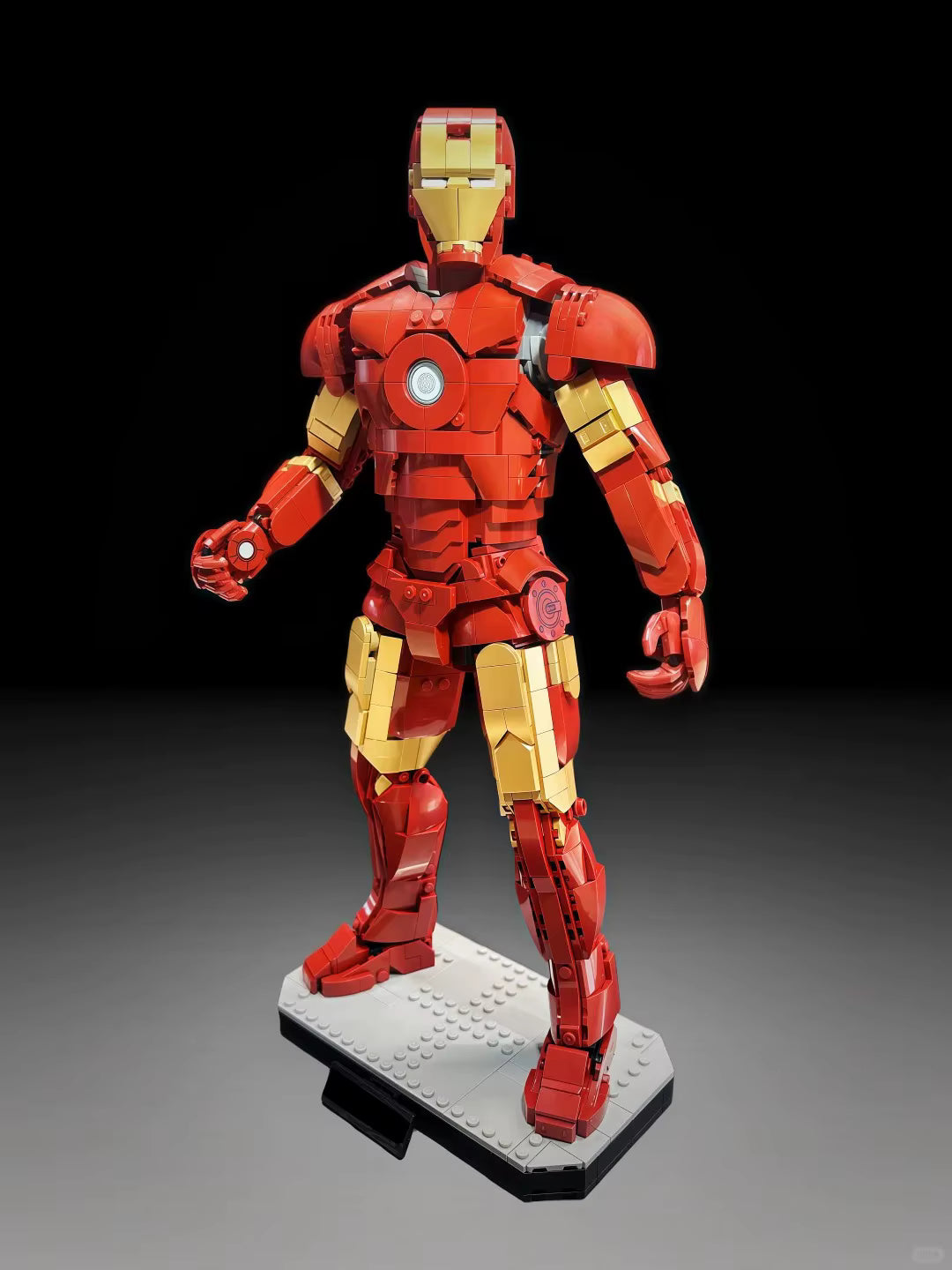 76344 MOC Iron Man Mark 3 Collectors' Edition Building Blocks Marvel 1297pcs