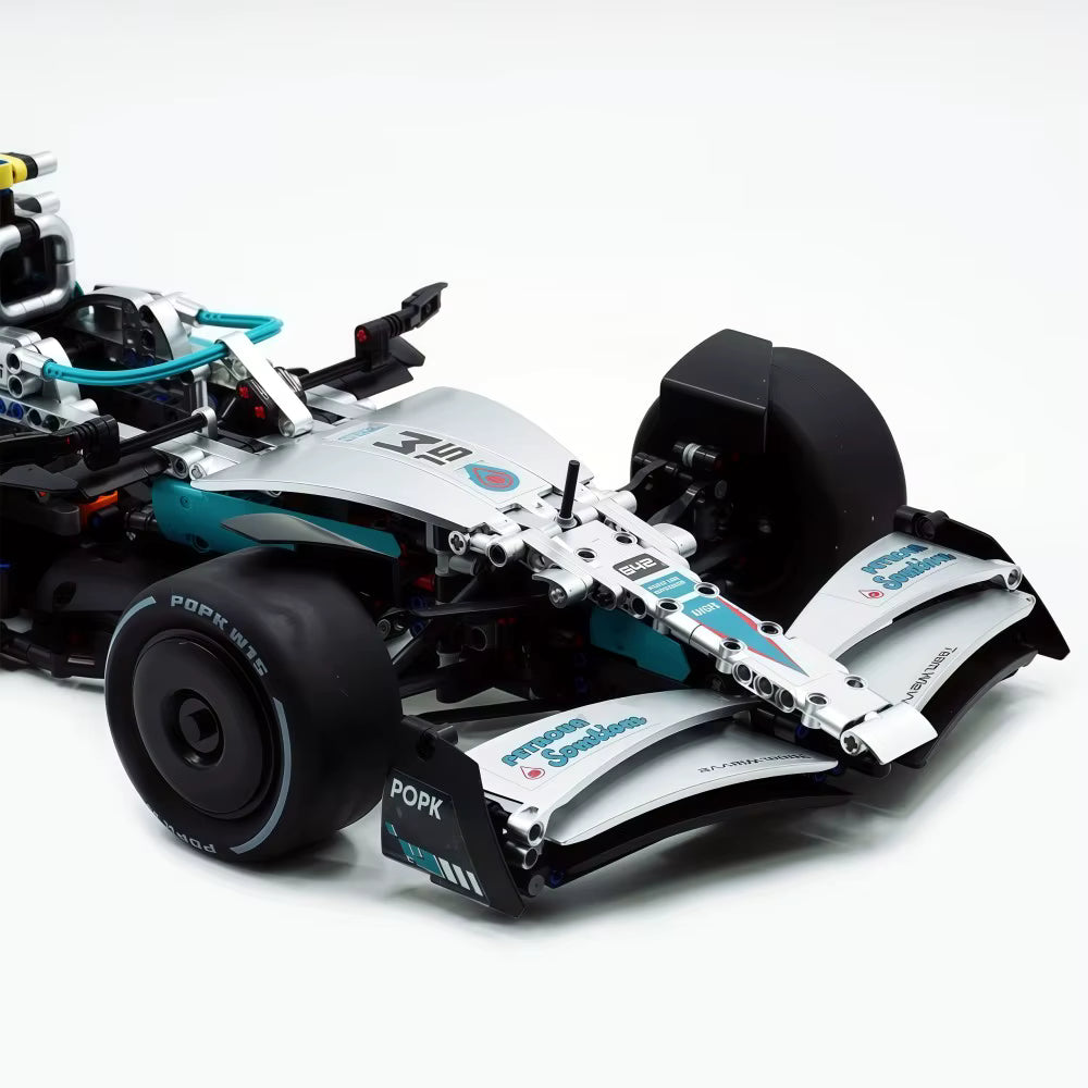 MK6021 MOC Mercedes-AMG W15 F1 Racing Car Building Blocks 1936pcs Boxed Edition