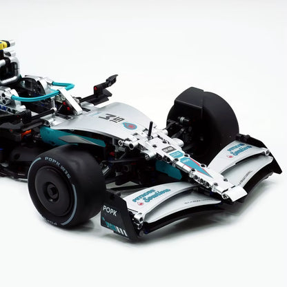 MK6021 MOC Mercedes-AMG W15 F1 Racing Car Building Blocks 1936pcs Boxed Edition