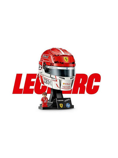 43014 MOC Scuderia Ferrari HP Charles Leclerc Helmet Building Blocks Editions 886pcs