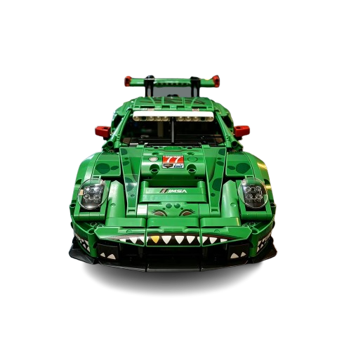 42224 MOC Porsche 911 GT3 R REXY AO Racing Car Building Blocks Technic 1313pcs