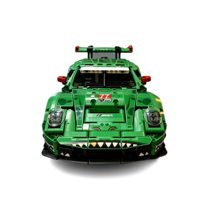 42224 MOC Porsche 911 GT3 R REXY AO Racing Car Building Blocks Technic 1313pcs