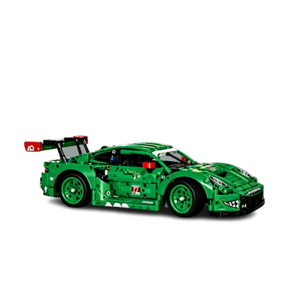 42224 MOC Porsche 911 GT3 R REXY AO Racing Car Building Blocks Technic 1313pcs