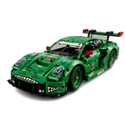 42224 MOC Porsche 911 GT3 R REXY AO Racing Car Building Blocks Technic 1313pcs