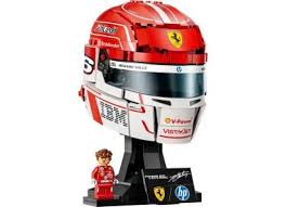 43014 MOC Scuderia Ferrari HP Charles Leclerc Helmet Building Blocks Editions 886pcs