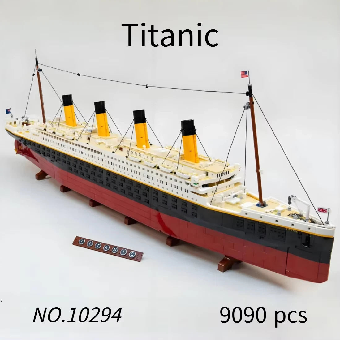 10294 MOC Titanic Building Blocks Creator Expert 9090pcs