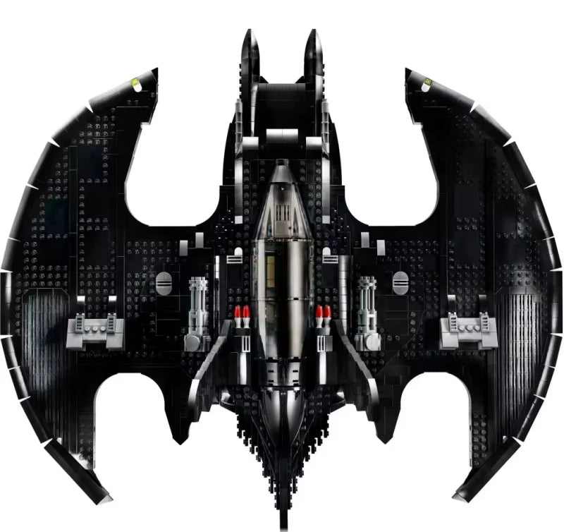 76161 MOC 1989 Batwing Building Blocks 2363pcs with 3 Mini Figures DC