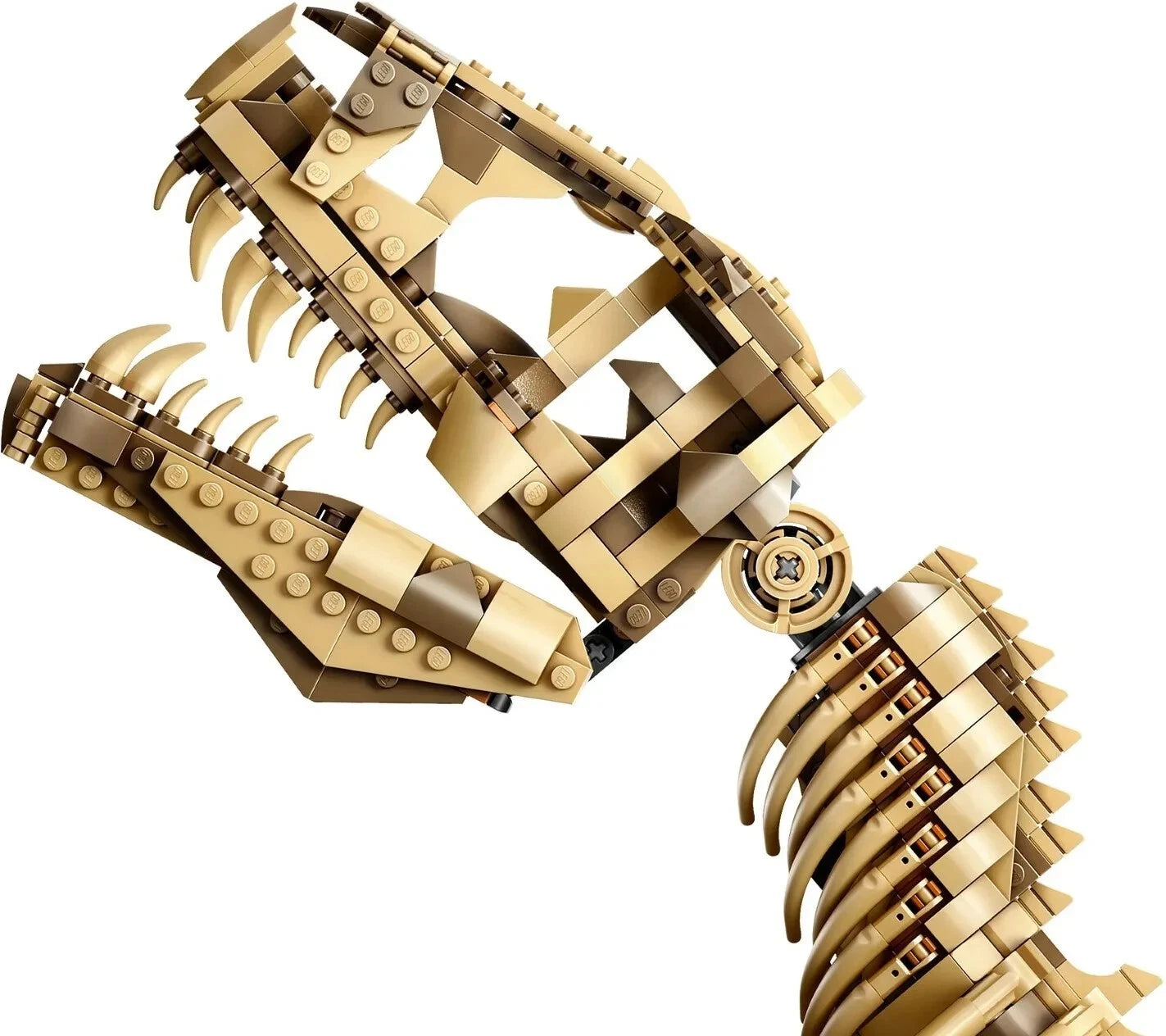 76968 MOC Dinosaur Fossils: Tyrannosaurus Rex Building Blocks Jurassic 3145pcs
