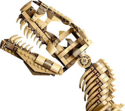76968 MOC Dinosaur Fossils: Tyrannosaurus Rex Building Blocks Jurassic 3145pcs