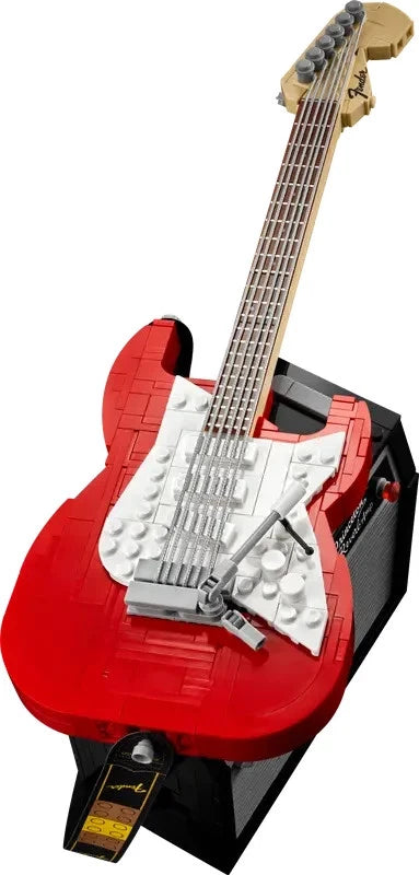21329 MOC Fender Stratocaster Building Blocks Ideas 1074pcs