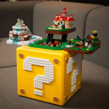 71395 Super Mario 64 Question Mark Block Building Blocks Super Mario 2064pcs