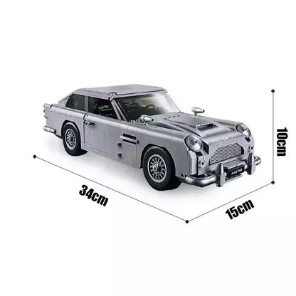 10262 MOC James Bond 007 Aston Martin DB5 Building Blocks Creator Expert 1295pcs