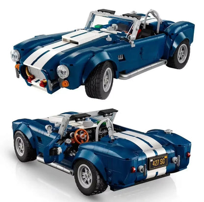 10357 MOC Shelby Cobra 427 S/C Building Blocks Icons 1241pcs