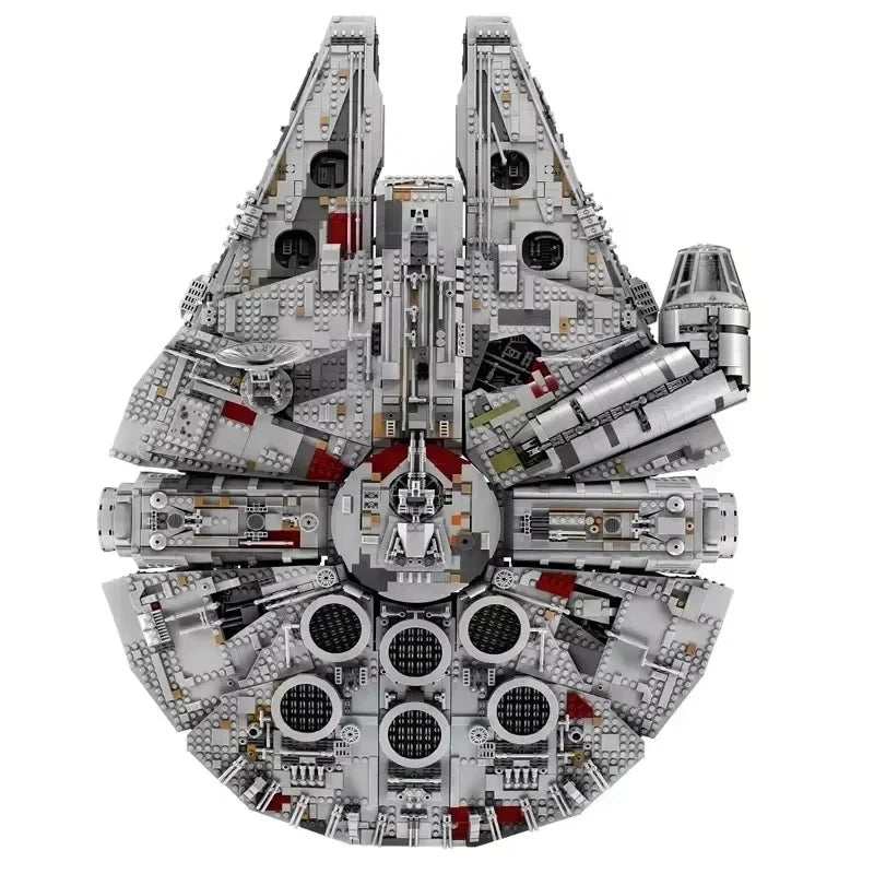 75192 MOC Millennium Falcon Building Blocks w 10 Figures MOC Star Wars 7541pcs