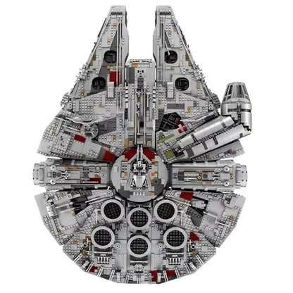 75192 MOC Millennium Falcon Building Blocks w 10 Figures MOC Star Wars 7541pcs