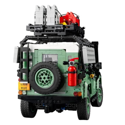 10317 MOC Land Rover Classic Defender 90 Building Blocks Icons 2336pcs