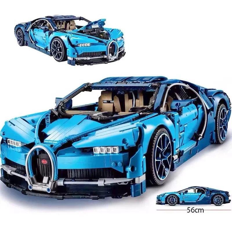 42083 MOC Bugatti Chiron Building Blocks Technic 3599pcs
