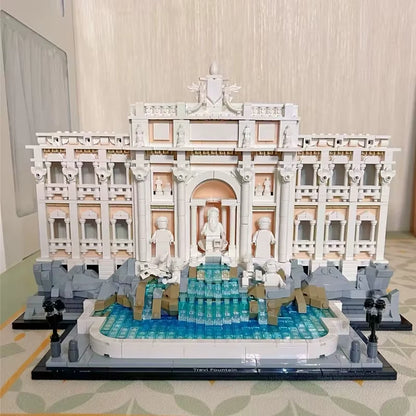 MOC 21062 Trevi Fountain Building Blocks Architecture 1880pcs