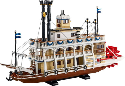 MOC 21356 River Steamboat Building Blocks Ideas 4090pcs