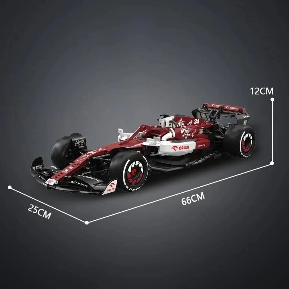 CaDA Alfa Romeo F1 Team Orlen C64005W – 1:8 Large-Scale Formula Display Set (1868pcs, Official Box)