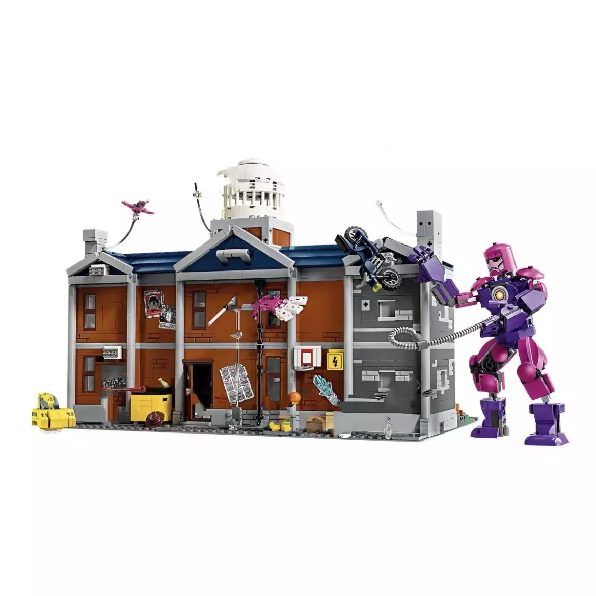 76294 MOC X-Men: The X-Mansion with 10 Mini Figures Building Blocks Marvel 3093pcs