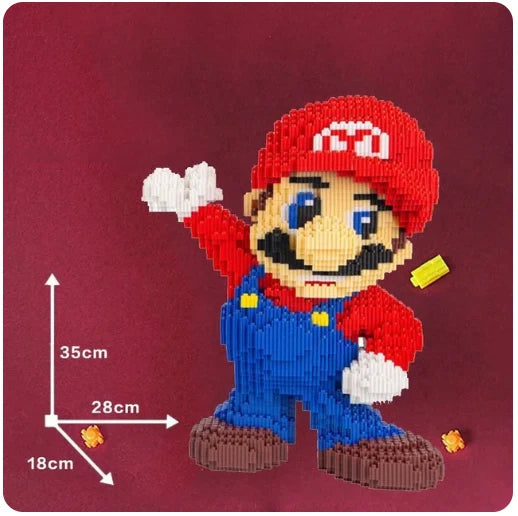 35cm Giant Super Mario Small Particle Building Blocks Adults Kids Puzzle Gift