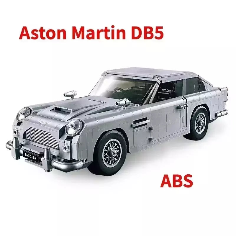 10262 MOC James Bond 007 Aston Martin DB5 Building Blocks Creator Expert 1295pcs