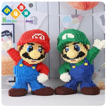 35cm Giant Super Mario Small Particle Building Blocks Adults Kids Puzzle Gift