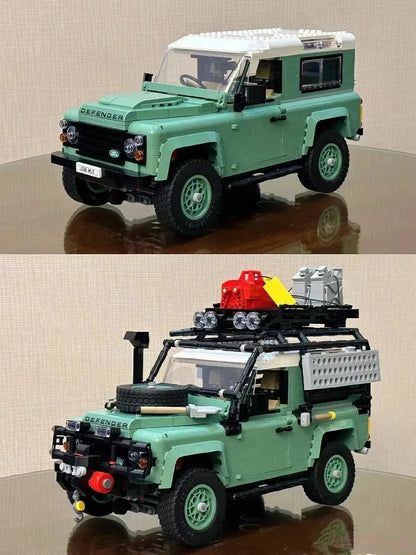 10317 MOC Land Rover Classic Defender 90 Building Blocks Icons 2336pcs