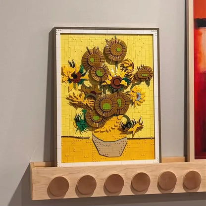 31215 MOC Vincent van Gogh – Sunflowers Building Blocks ART 2615pcs