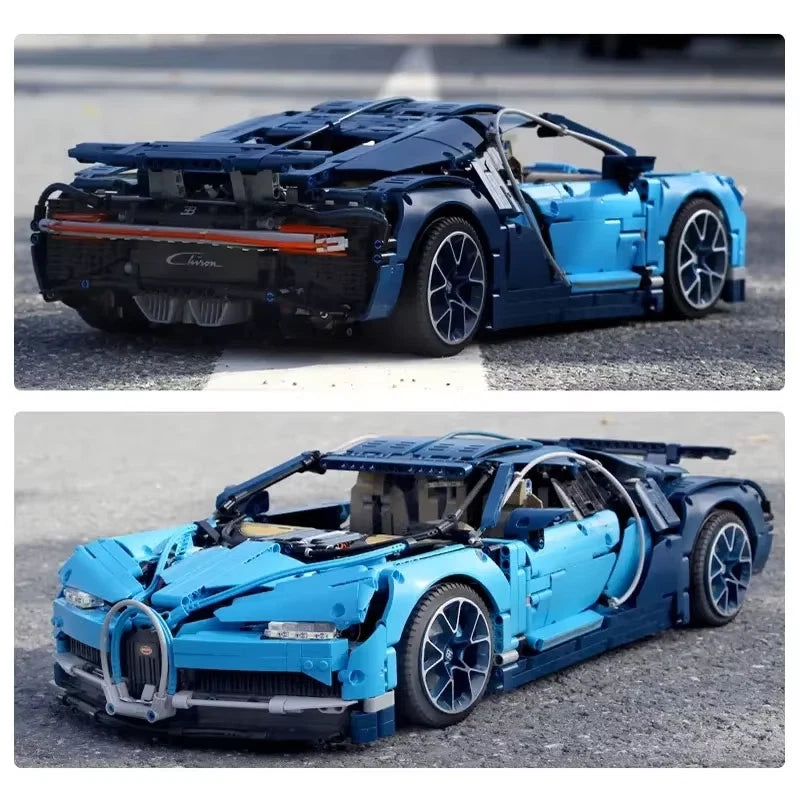 42083 MOC Bugatti Chiron Building Blocks Technic 3599pcs