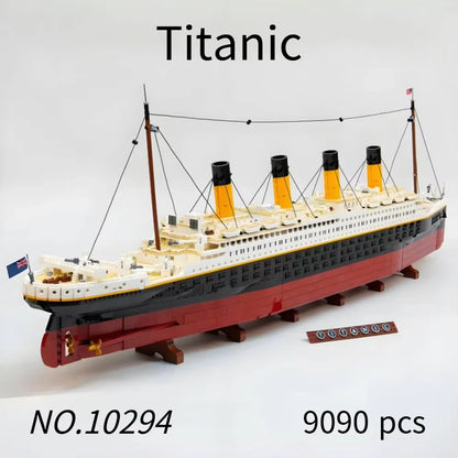 10294 MOC Titanic Building Blocks Creator Expert 9090pcs