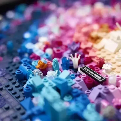 31212 MOC The Milky Way Galaxy Building Blocks Art 3091 pcs