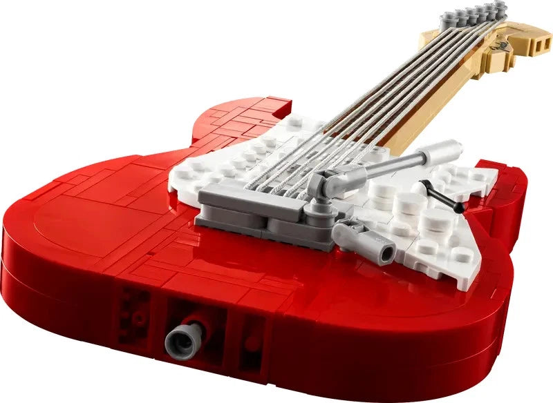 21329 MOC Fender Stratocaster Building Blocks Ideas 1074pcs