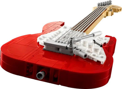 21329 MOC Fender Stratocaster Building Blocks Ideas 1074pcs