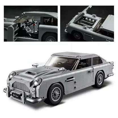 10262 MOC James Bond 007 Aston Martin DB5 Building Blocks Creator Expert 1295pcs