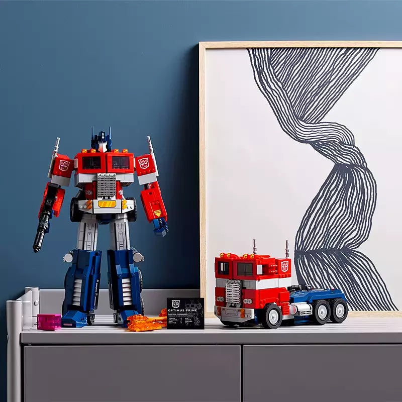 10302 MOC Optimus Prime Building Blocks Icons 1508pcs