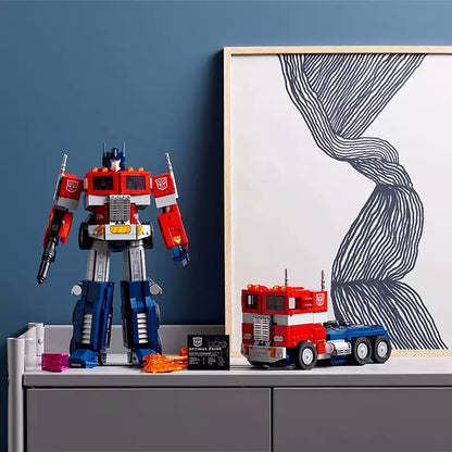 10302 MOC Optimus Prime Building Blocks Icons 1508pcs