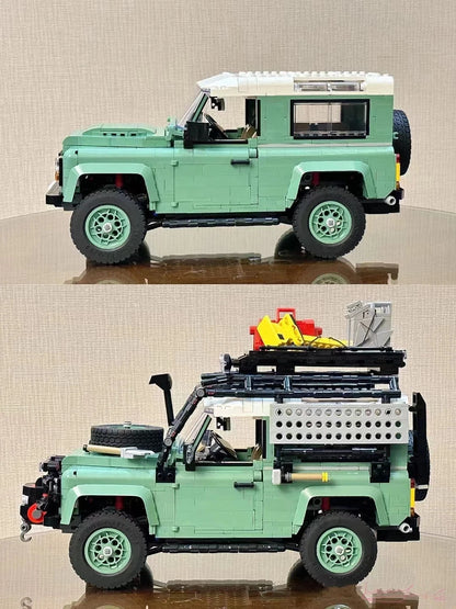 10317 MOC Land Rover Classic Defender 90 Building Blocks Icons 2336pcs