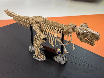 76968 MOC Dinosaur Fossils: Tyrannosaurus Rex Building Blocks Jurassic 3145pcs