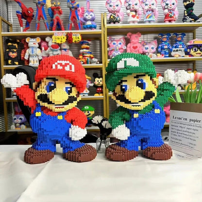 35cm Giant Super Mario Small Particle Building Blocks Adults Kids Puzzle Gift
