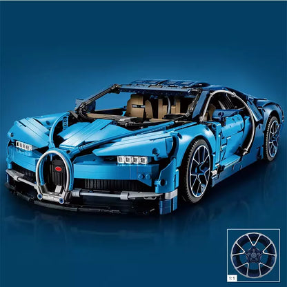 42083 MOC Bugatti Chiron Building Blocks Technic 3599pcs