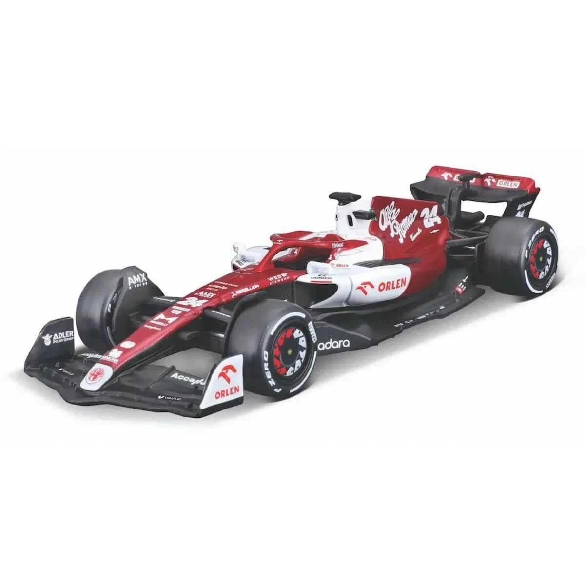 CaDA Alfa Romeo F1 Team Orlen C64005W – 1:8 Large-Scale Formula Display Set (1868pcs, Official Box)