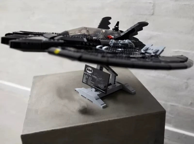 76161 MOC 1989 Batwing Building Blocks 2363pcs with 3 Mini Figures DC