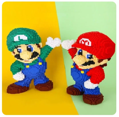 35cm Giant Super Mario Small Particle Building Blocks Adults Kids Puzzle Gift