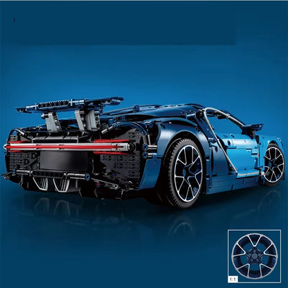 42083 MOC Bugatti Chiron Building Blocks Technic 3599pcs
